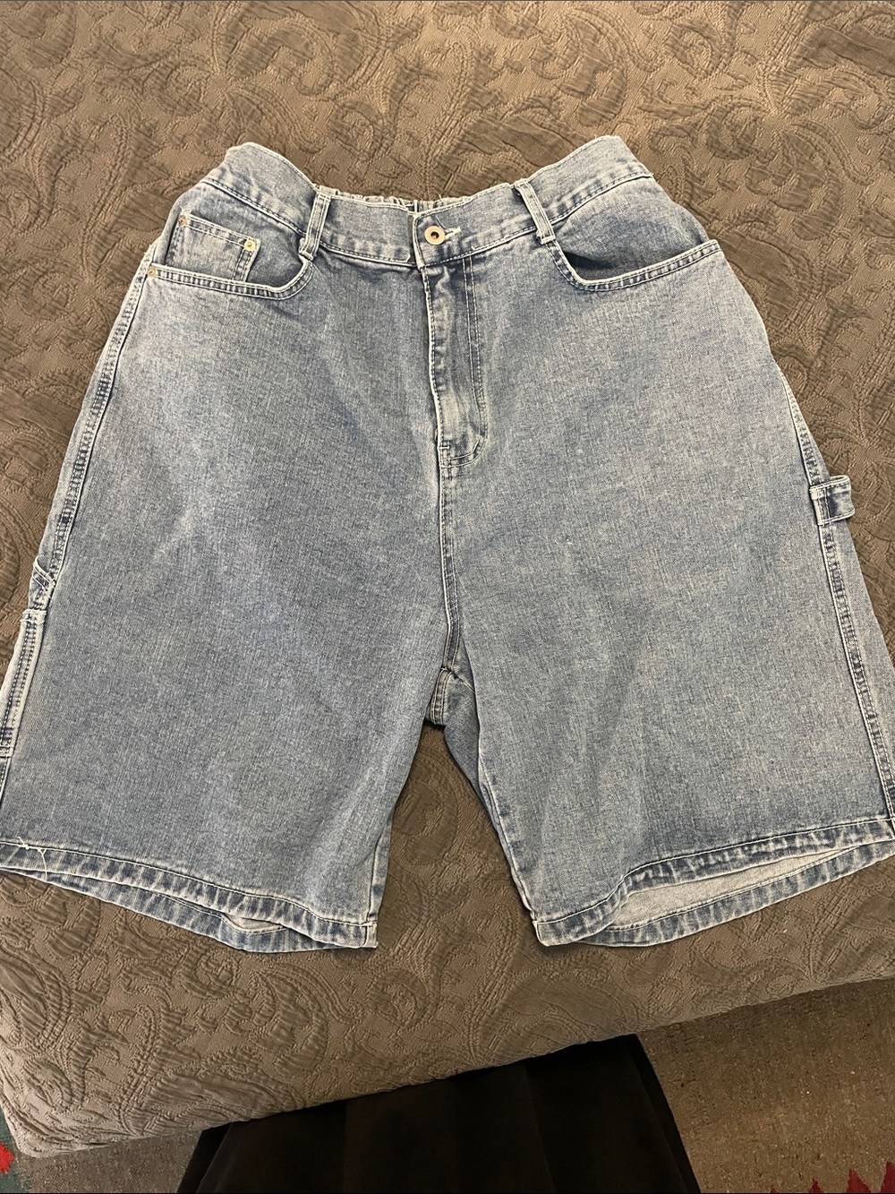 Streetwear Oversized Jean Shorts